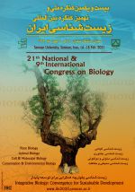 بیست و یکمین کنگره ملی زیست‌شناسی ایران